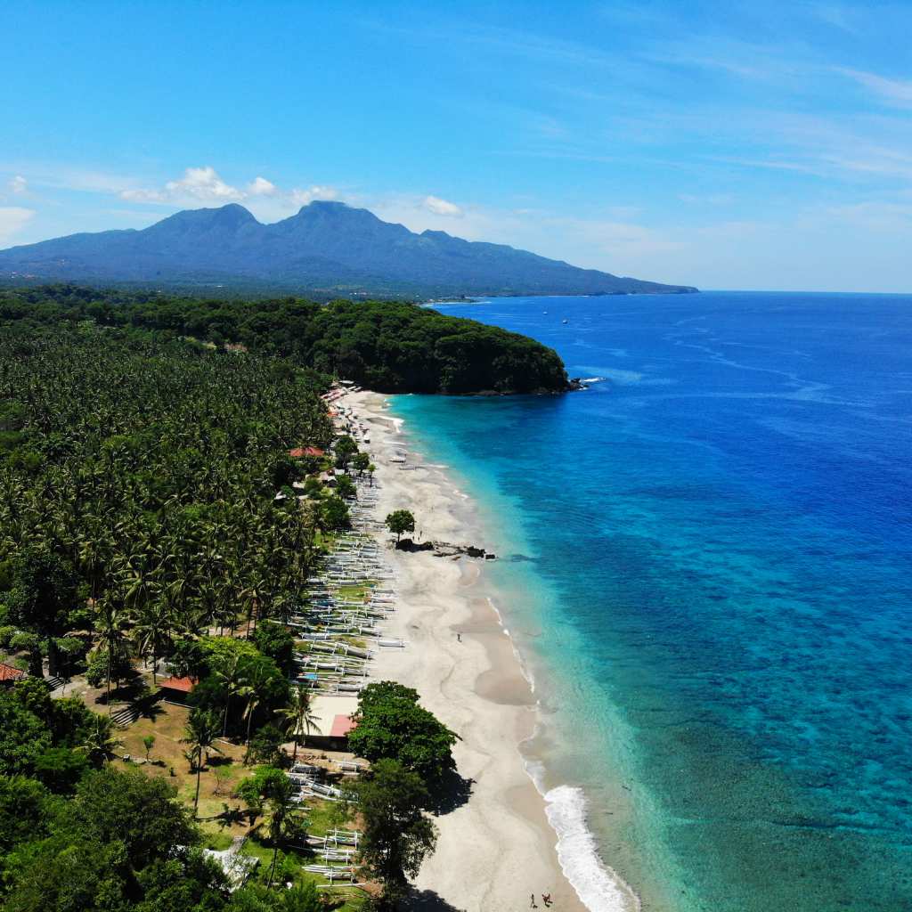 beautiful virgin beach bali view