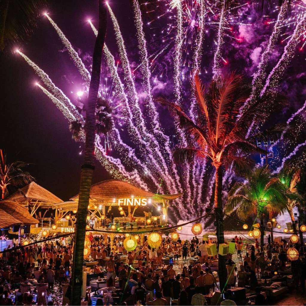 finns beach club new years eve bali