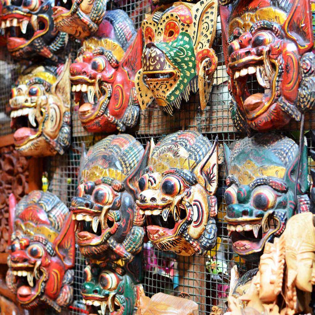 balinese mask market