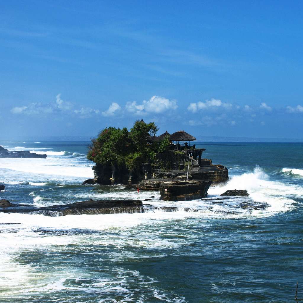 Holy Snake at Tanah Lot Bali