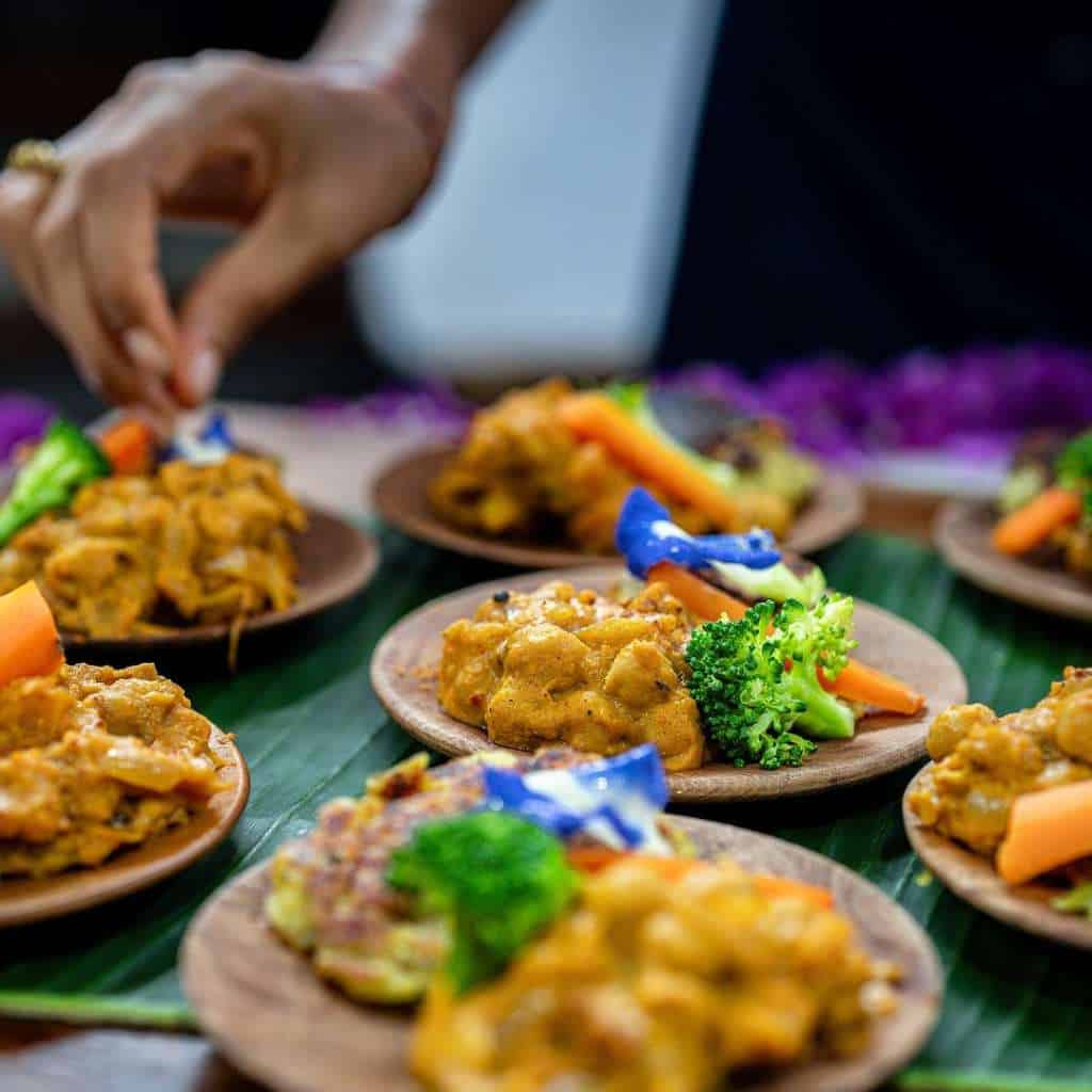 bali has proper healthy food and living