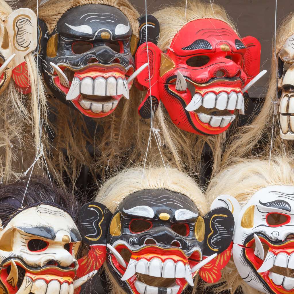 spiritual cultural balinese mask