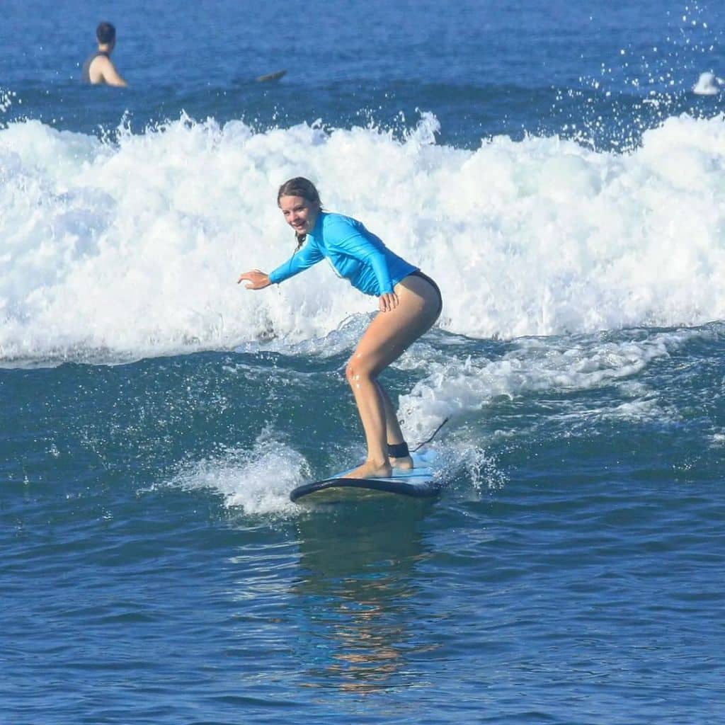 canggu is the most popular spot for surfers in Bali