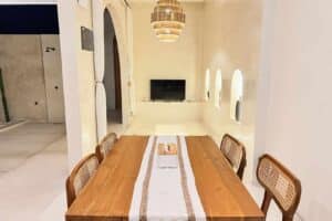 villa merion, white villa minimalist in bali rent monthly