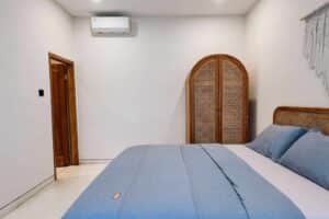 villa merion, white villa minimalist in bali rent monthly
