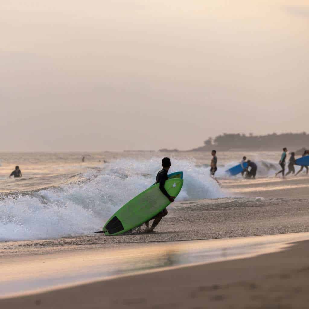 tropical escape in canggu